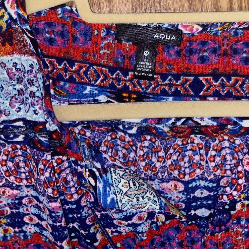 Boho Mixed Pattern Tunic - Picture 5 of 5